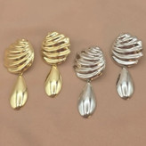 گوشواره استیل نقره ای ترند ۲۰۲۶ فانتزی