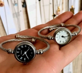 ساعت دخترانه بنگلی مچی نقره ای
