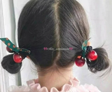 کش مو دخترانه گیلاس مناسب هدیه