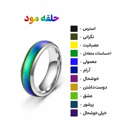 حلقه ی نمایش حالت بدن رنگی رنگی دخترانه